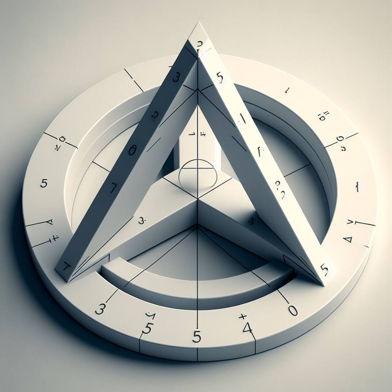 The volume of a pyramid can be calculated with the same coefficient as the volume of a cone.